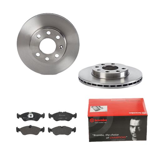 BREMBO BREMSSCHEIBEN Ø236MM + BREMSBELÄGE VORNE FÜR OPEL KADETT E ASTRA F MK III (F)DAEWOO BEDFORD VAUXHALL OPEL CHEVROLET