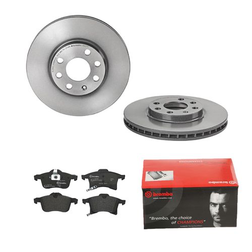 BREMBO BREMSSCHEIBEN Ø260MM + BREMSBELÄGE VORNE FÜR OPEL MERIVA A COMBO TOUR MK