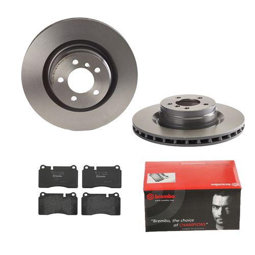 BREMBO BREMSSCHEIBEN Ø360 + BREMSBELÄGE VORNE FÜR LAND ROVER RANGE ROVER 3 L322