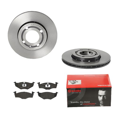 BREMBO BREMSSCHEIBEN Ø239mm + BREMSBELÄGE VORNE FÜR VW LUPO POLO 6N1 6N2