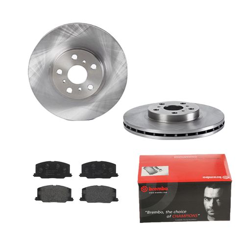 BREMBO BREMSSCHEIBEN Ø277MM + BREMSBELÄGE VORNE FÜR TOYOTA CELICA TOYOTA NISSAN