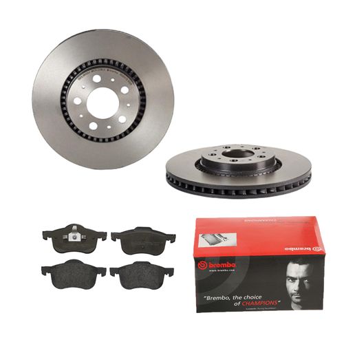 BREMBO BREMSSCHEIBEN Ø305mm + BREMSBELÄGE VORNE FÜR VOLVO S60 1 384 V70 2 285