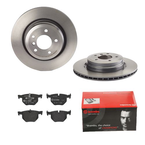 BREMBO BREMSSCHEIBEN Ø336mm + BREMSBELÄGE HINTEN FÜR BMW 3 E90 E93 3 TOURING