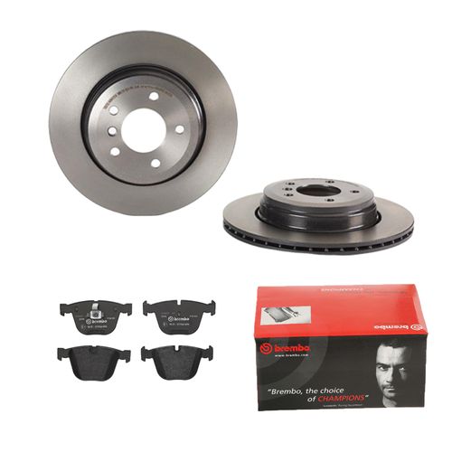 BREMBO BREMSSCHEIBEN Ø320MM + BREMSBELÄGE HINTEN FÜR BMW 5 BENTLEY BMW