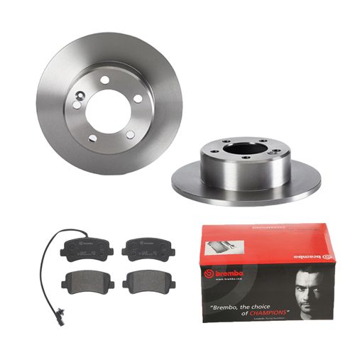 BREMBO BREMSSCHEIBEN 305 + BREMSBELÄGE HINTEN FÜR NISSAN NV400 OPEL MOVANO B