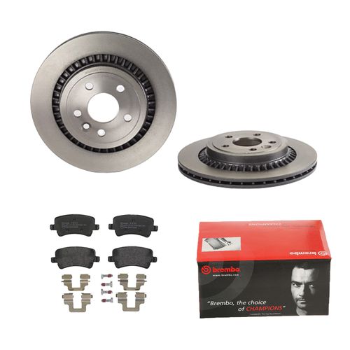 BREMBO BREMSSCHEIBEN Ø302 + BREMSBELÄGE HINTEN FÜR VOLVO C60 156 VOLVO ASIA C60