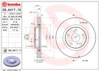 Brembo Bremsensatz, Scheibenbremse, Art.-Nr. SG000008L2