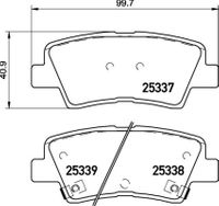 Brembo Bremsensatz, Scheibenbremse, Art.-Nr. SG00000ESB
