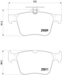 Brembo Bremsensatz, Scheibenbremse f&uuml;r SEAT LEON ST (5F8), Art.-Nr. SG00000F4S