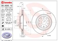 Brembo Bremsensatz, Scheibenbremse f&uuml;r SEAT LEON ST (5F8), Art.-Nr. SG00000F4S