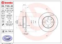 Brembo Bremsscheibe "PRIME LINE", Art.-Nr. 08.7165.20