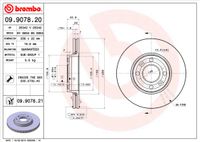 Brembo Bremsscheibe "PRIME LINE", Art.-Nr. 09.9078.20