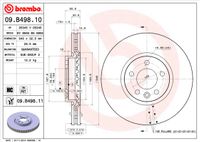 Brembo Bremsscheibe "PRIME LINE", Art.-Nr. 09.B498.10