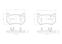 Brembo Bremsbelagsatz, Scheibenbremse "PRIME LINE", Art.-Nr. P 85 181
