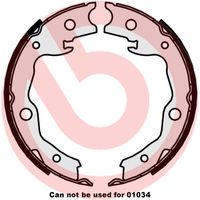 Brembo Bremsbackensatz, Feststellbremse "ESSENTIAL LINE", Art.-Nr. S 56 545
