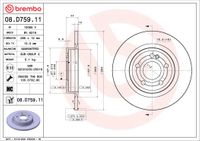 Brembo Bremsscheibe "COATED DISC LINE", Art.-Nr. 08.D759.11