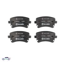 Brembo Bremsbelagsatz, Scheibenbremse "PRIME LINE" f&uuml;r VW TRANSPORTER T5 Bus (7HB, 7HJ, 7EB, 7EJ), Art.-Nr. P 85 083