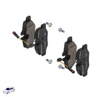 Brembo Bremsbelagsatz, Scheibenbremse "PRIME LINE", Art.-Nr. P 50 051