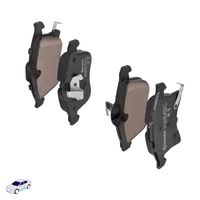 Brembo Bremsbelagsatz, Scheibenbremse "BREMSBEL�GE, RICHTUNGSGEBUNDEN", Art.-Nr. P 59 045