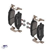 Brembo Bremsbelagsatz, Scheibenbremse "PRIME LINE", Art.-Nr. P 24 072