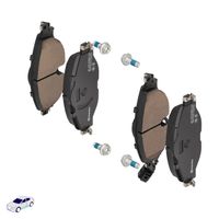 Brembo Bremsbelagsatz, Scheibenbremse "BREMSBEL�GE, RICHTUNGSGEBUNDEN", Art.-Nr. P 85 126