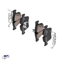 Brembo Bremsbelagsatz, Scheibenbremse "PRIME LINE", Art.-Nr. P 06 075