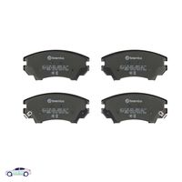 Brembo Bremsbelagsatz, Scheibenbremse "BREMSBEL�GE, RICHTUNGSGEBUNDEN", Art.-Nr. P 59 055