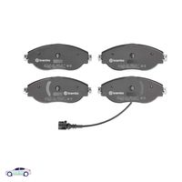 Brembo Bremsbelagsatz, Scheibenbremse "BREMSBEL�GE, RICHTUNGSGEBUNDEN", Art.-Nr. P 85 144