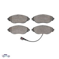 Brembo Bremsbelagsatz, Scheibenbremse "BREMSBEL�GE, RICHTUNGSGEBUNDEN", Art.-Nr. P 85 144