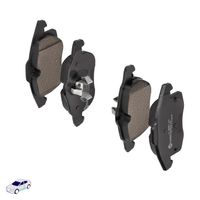 Brembo Bremsbelagsatz, Scheibenbremse "BREMSBEL�GE, RICHTUNGSGEBUNDEN", Art.-Nr. P 10 011