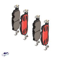 Brembo Bremsbelagsatz, Scheibenbremse "BREMBO XTRA LINE", Art.-Nr. P 85 165X