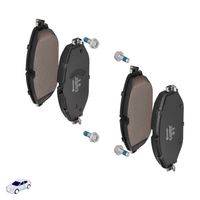 Brembo Bremsbelagsatz, Scheibenbremse "BREMSBEL�GE, RICHTUNGSGEBUNDEN", Art.-Nr. P 50 124