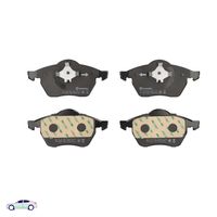 Brembo Bremsbelagsatz, Scheibenbremse "BREMSBEL�GE, RICHTUNGSGEBUNDEN", Art.-Nr. P 85 036