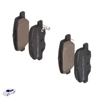 Brembo Bremsbelagsatz, Scheibenbremse "PRIME LINE", Art.-Nr. P 61 111