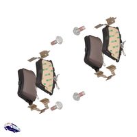 Brembo Bremsbelagsatz, Scheibenbremse "PRIME LINE", Art.-Nr. P 61 084