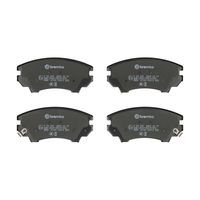 Brembo Bremsbelagsatz, Scheibenbremse "BREMSBEL�GE, RICHTUNGSGEBUNDEN", Art.-Nr. P 59 055