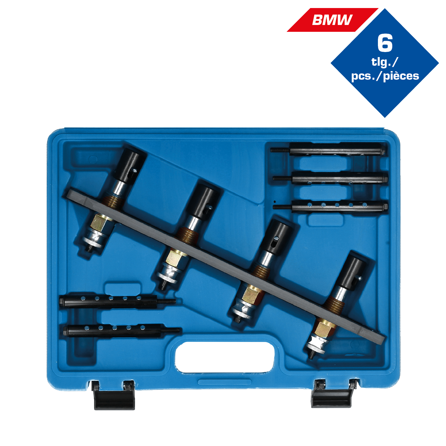 BRILLIANT TOOLS Antriebssatz, Einspritzdüsenauszieher Einspritzdüsen-Montage- und Demontage-Werkzeug für BMW, 6-tlg bt551330