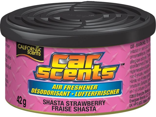 CALIFORNIA CAR SCENTS Lufterfrischer Shasta Stawberry 480700 0.042KG
