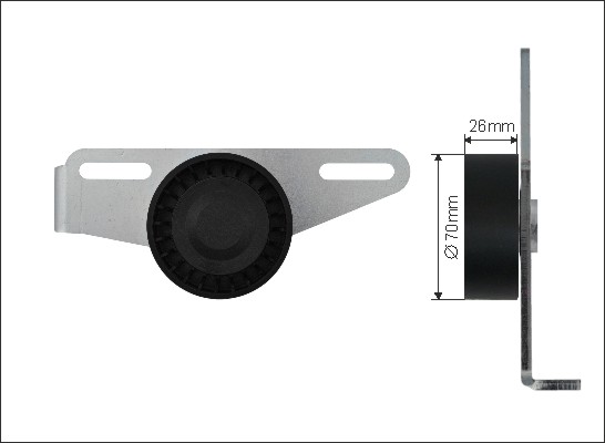 CAFFARO Riemenspanner, Keilrippenriemen 500059 für RENAULT