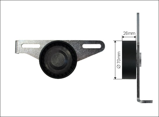 CAFFARO Riemenspanner, Keilrippenriemen 4800 für NISSAN RENAULT