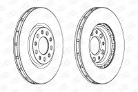 CHAMPION Bremsscheibe, Art.-Nr. 562299CH