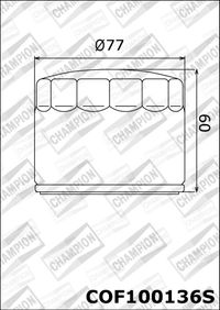 CHAMPION �lfilter, Art.-Nr. COF100136S