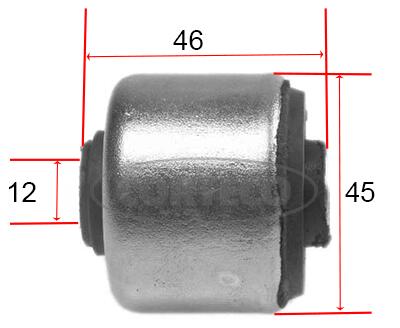 CORTECO Lagerung, Lenker 21652448 Vorderachse für RENAULT