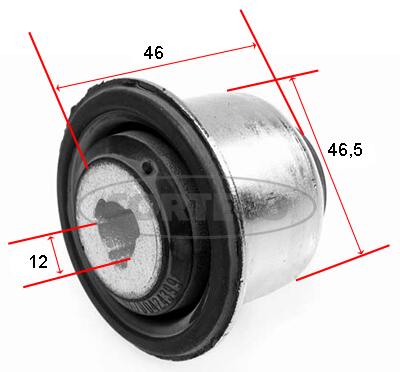 CORTECO Lagerung, Lenker 21652476 Vorderachse für RENAULT