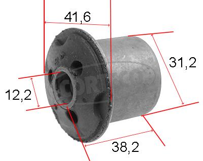 CORTECO Lagerung, Lenker 21652773 Vorderachse für Peugeot