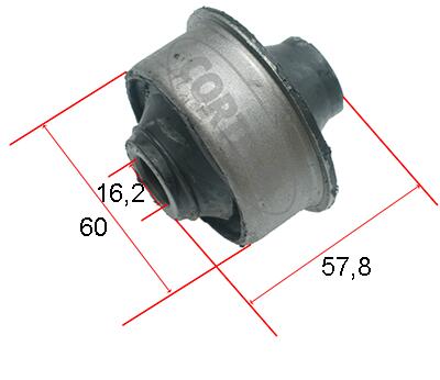 CORTECO Lagerung, Lenker 21652944 unten für Vaughall