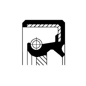 CORTECO Wellendichtring, Servopumpe 19026213b für HONDA