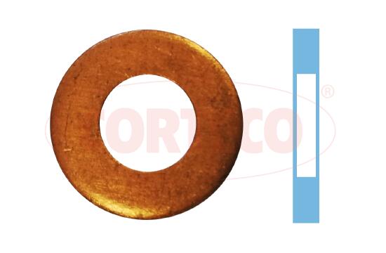 CORTECO Dichtring, Düsenhalter 49430601 für Vaughall Volvo Mercedes MITSUBISHI NISSAN RENAULT Suzuki