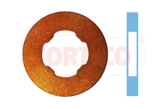 CORTECO Dichtring, Düsenhalter 49430620 für ALFAROME/Fiat/LANCI BMW