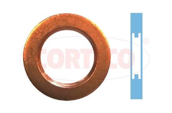 CORTECO Dichtring, Düsenhalter 49430663 für VAG